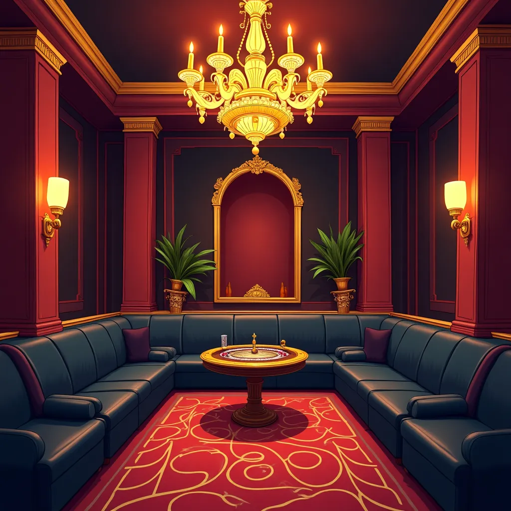 sportbet VIP lounge illustration with premium dealer table
